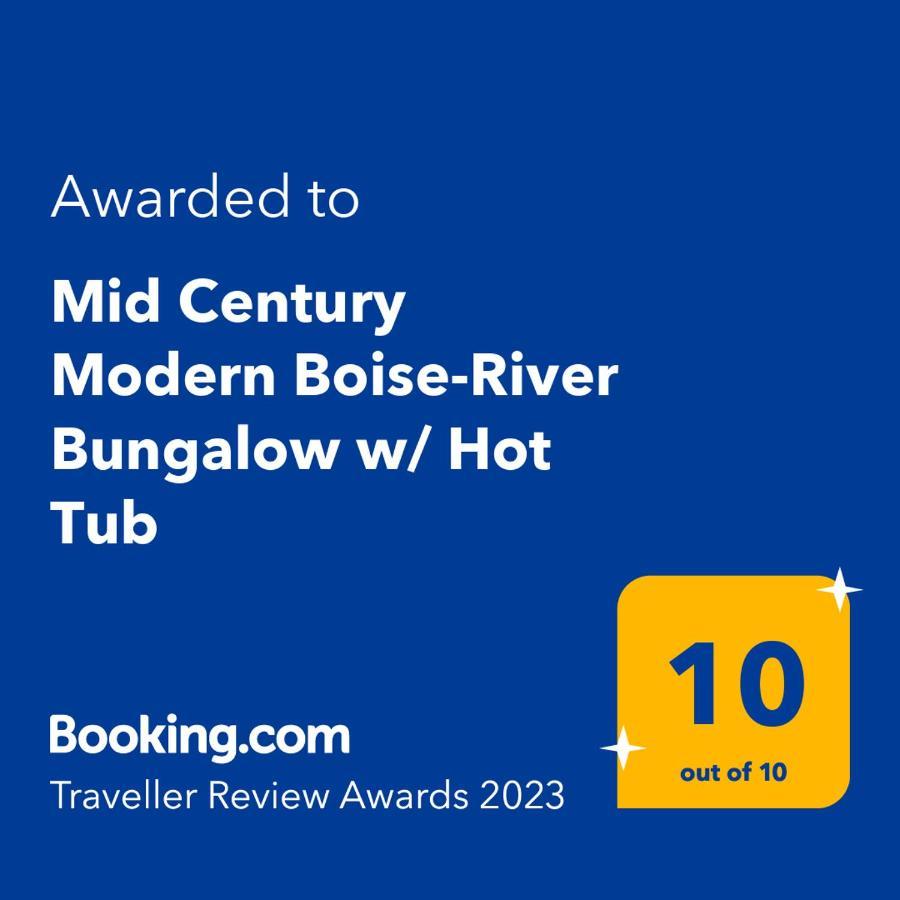 Mid Century Modern Boise-River Bungalow W/ Hot Tub Exterior photo